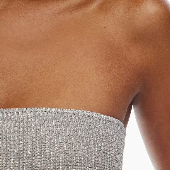 ✨ NWOT Babaton Sculpt Knit Tube Top | Aritzia - Picture 3 of 6